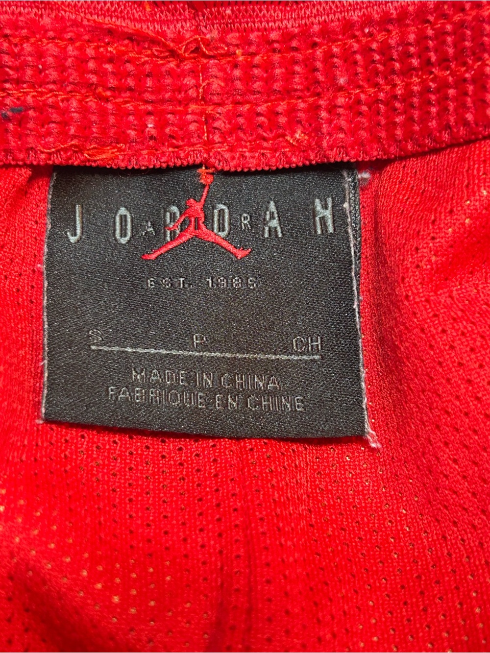 Jordan Legacy AJ11 Printed Shorts Orange Red Sunset Gradient - Picture 3 of 8